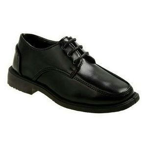 Josmo Toddler Boys Black Dress Shoes